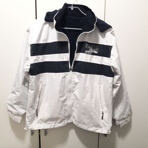 Seattle Reversible White Navy Jacket